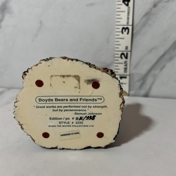 Boyd’s Bears & Friends 1993 Style#2225 Edition 6e/338 Baseball - Picture 7 of 7